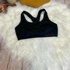 *Nike Black Sports Bra Size S